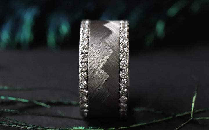 Anneau (addon ou addon deux tiers ) pour bague mood en titane, Dyaus, édition 2024