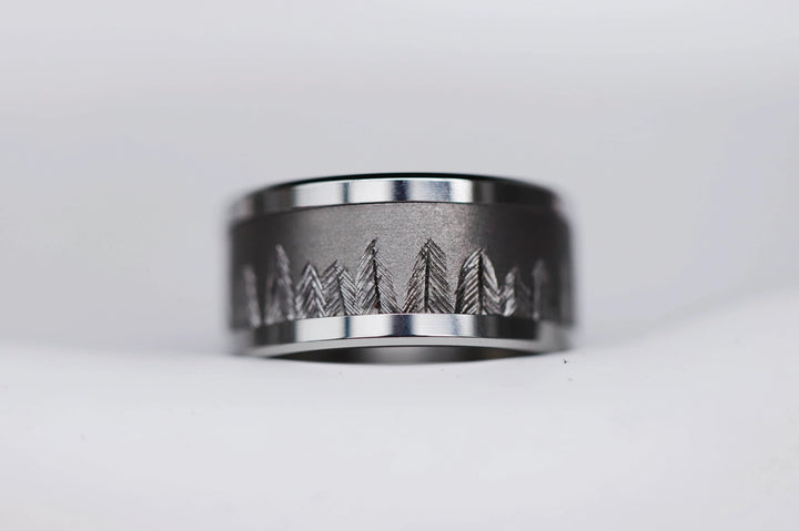 Anneau (addon ) pour bague mood en titane, Titanium Forest, édition 2024