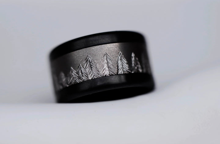 Anneau (addon ) pour bague mood en titane, Titanium Forest, édition 2024