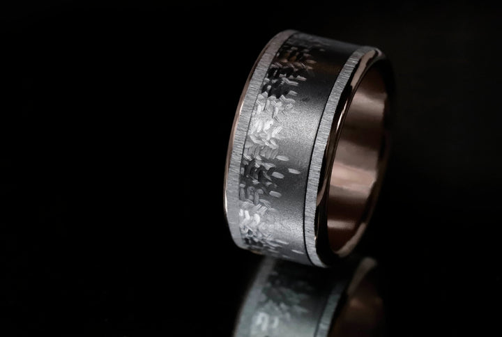 Addon in titanium "Glitter"
