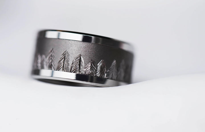 Anneau (addon ) pour bague mood en titane, Titanium Forest, édition 2024