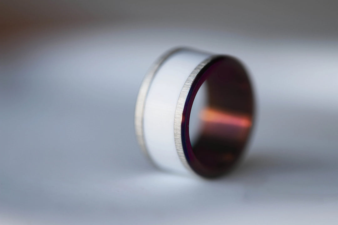 💎 Base Bijou : small froissée, violet sur la tranche (11mm)