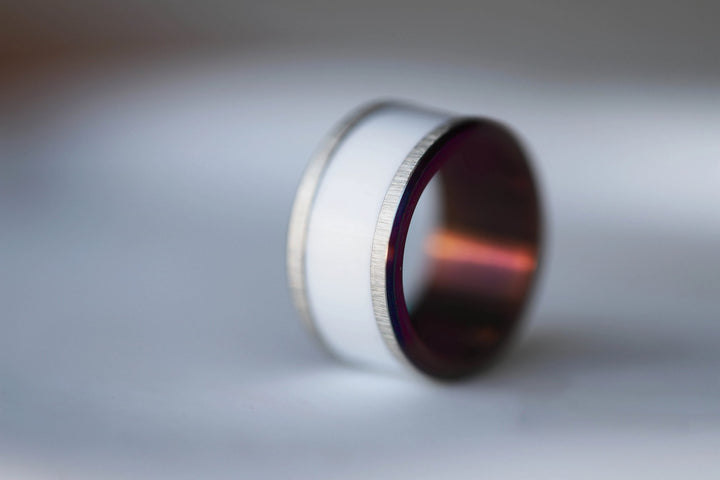 💎 Base Bijou : small froissée, violet sur la tranche (11mm)