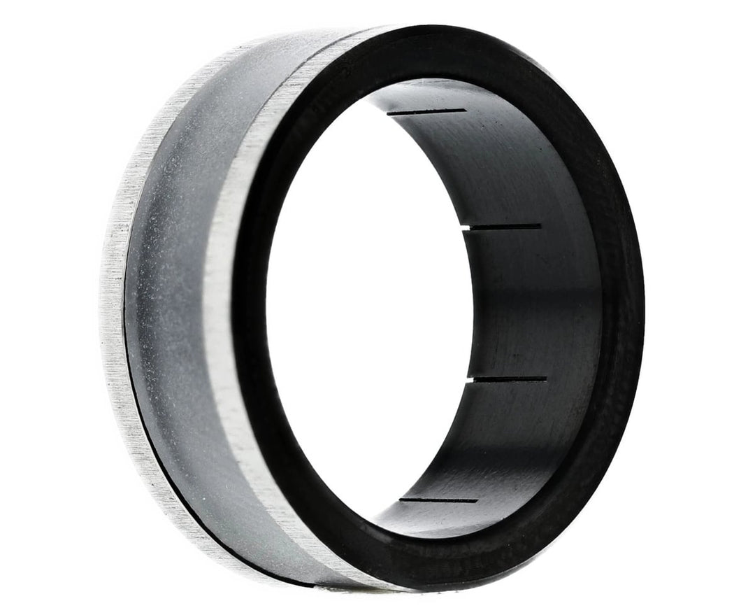 💎 Base Bijou :  extra small froissée, black sur la tranche (9mm)