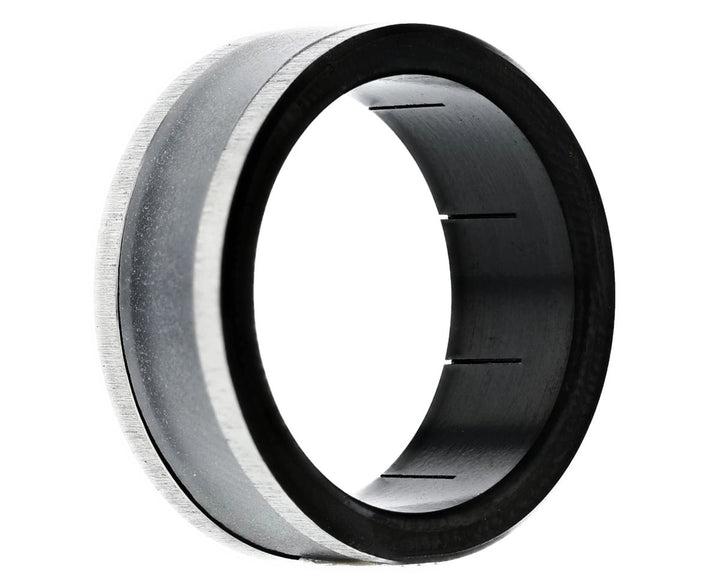 💎 Base Bijou :  extra small froissée, black sur la tranche (9mm)
