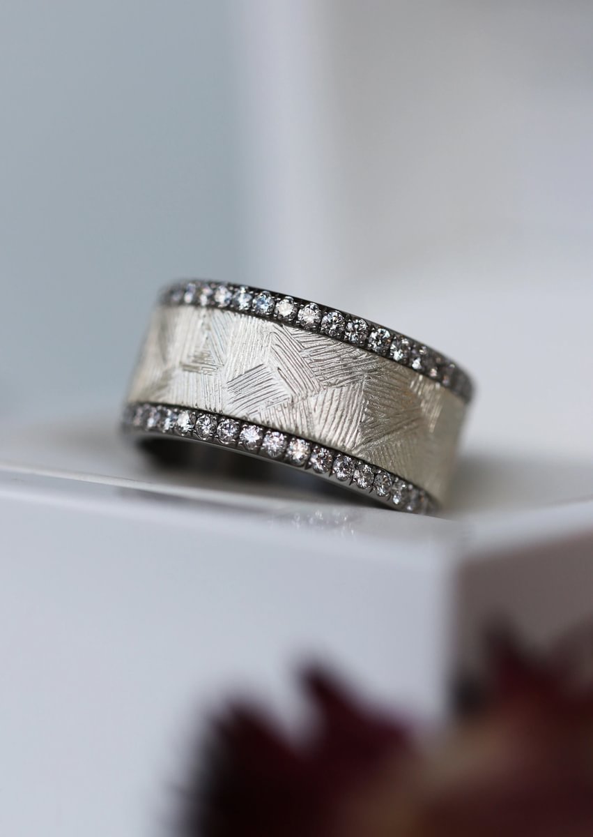 Innenring (Addon) aus 925er Silber "Saft" für den auswechselbaren mood Ring