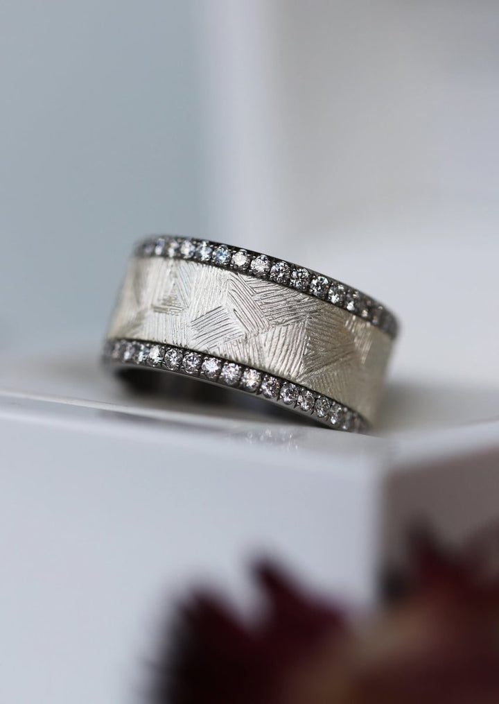 Innenring (Addon) aus 925er Silber "Saft" für den auswechselbaren mood Ring