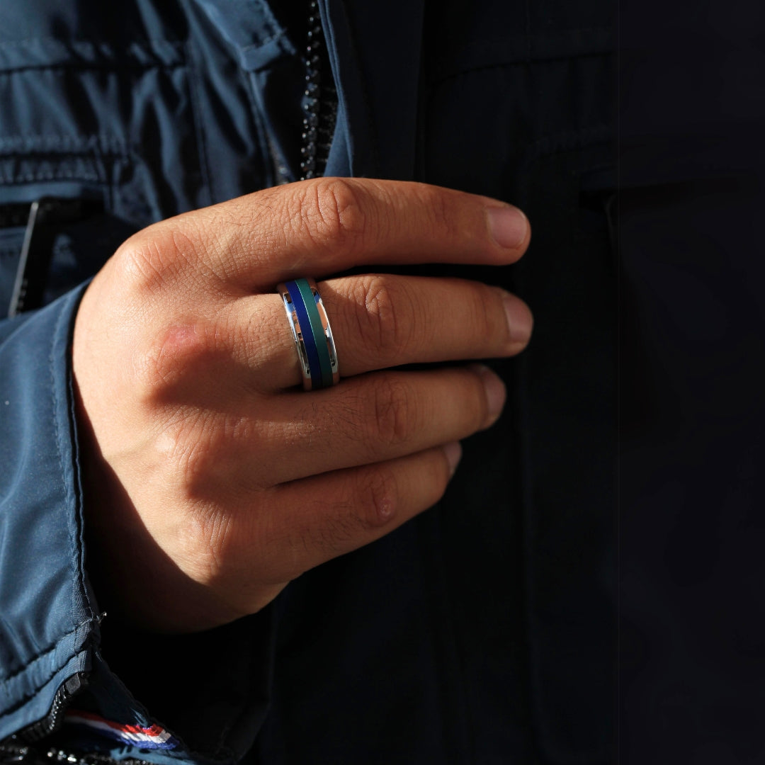 mood Ring-Set Quatro 4 Farben