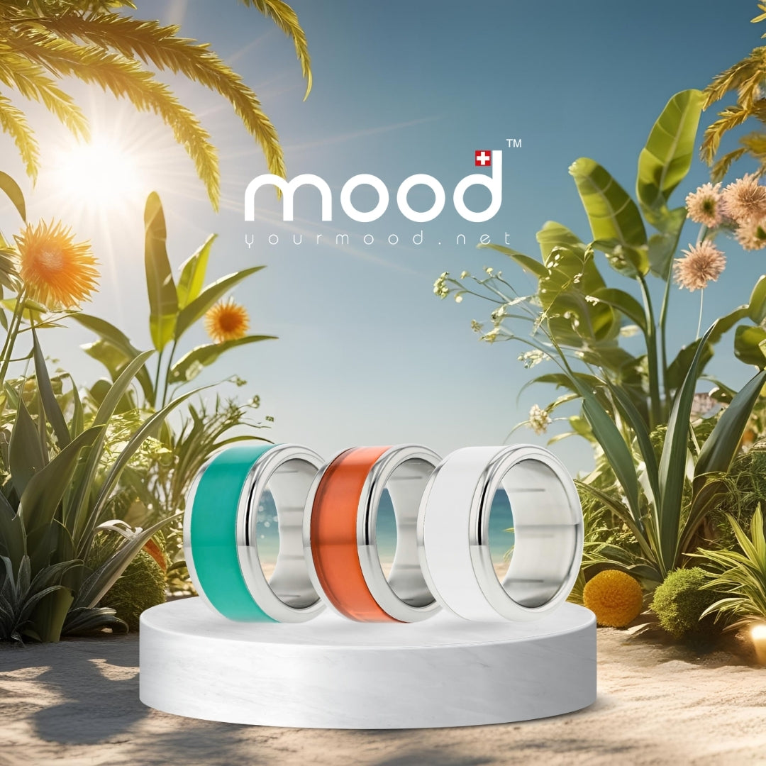 Bague mood | Couleurs d'été interchangeables