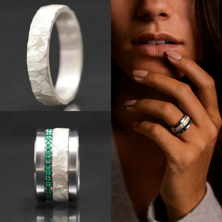 Deux tiers argent Paillettes