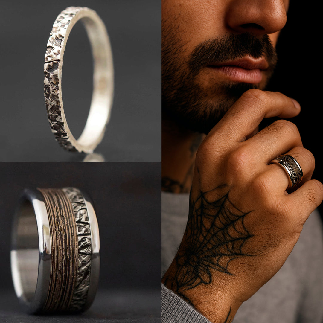 Medium argent Rock