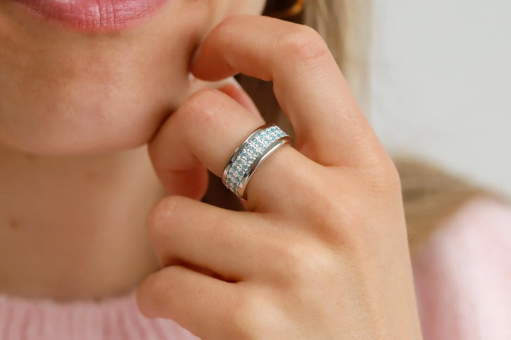 Bague_mood_interchangeable_addon_deux tiers_perlemonaco_argent_zircons_bleu
