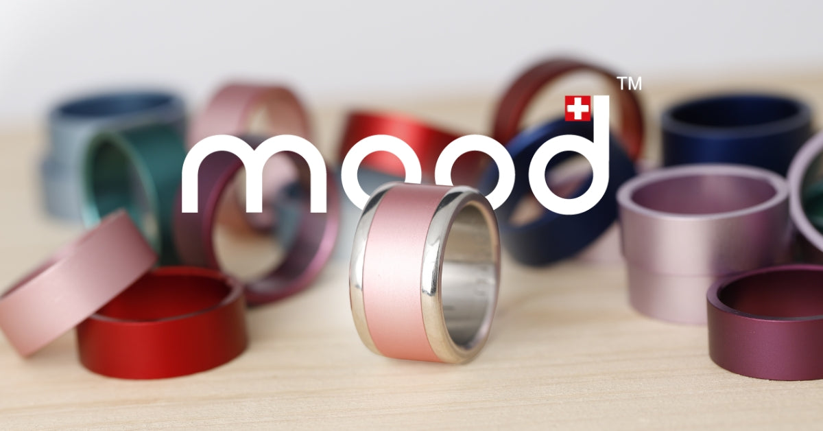 Bague Magnétique Sömni Pour Femme - Soulagement Des Symptômes De La Ménopause - Acier Inoxydable - Réglable - Anti-stress