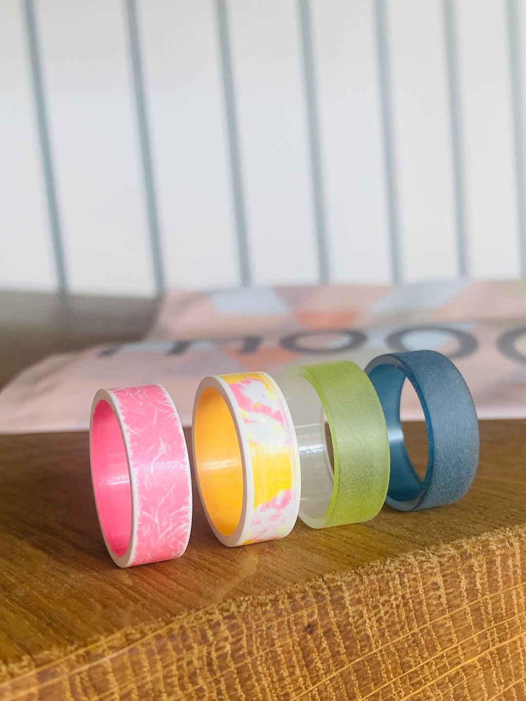 🥚 SURPRISE EGG/RABBIT - MOOD RING FLEA MARKET - 4 surprise addons in polymer