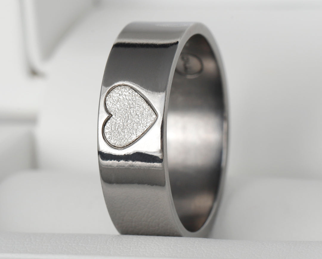 💓💓🩷 Innenring (Addon) "Schlüssel der Liebe" aus Silber mit rogoldener Ausführung, mood Ring Damen🤍🩶