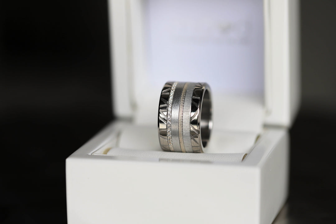 ✨ "Néora" Fassung aus rostfreiem Edelstahl, Edition Collector von 1 bis 100 nummeriert