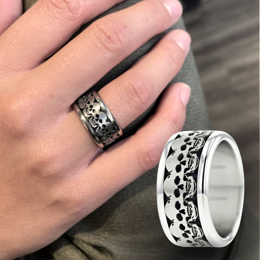 Bague mood homme outlet