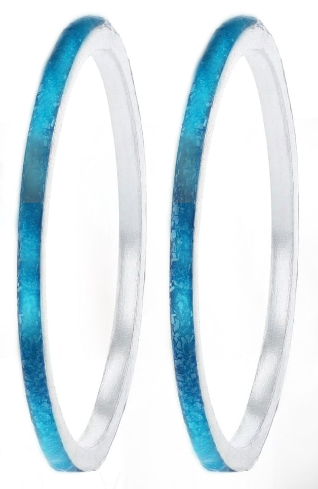 💙 PRÉCOMMANDE 💙 Anneau (pack de 2 minis) en émail "Onda"pour bague mood interchangeable