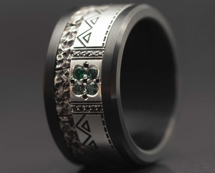 Addon 2/3 Argent Gravé - Bohomen