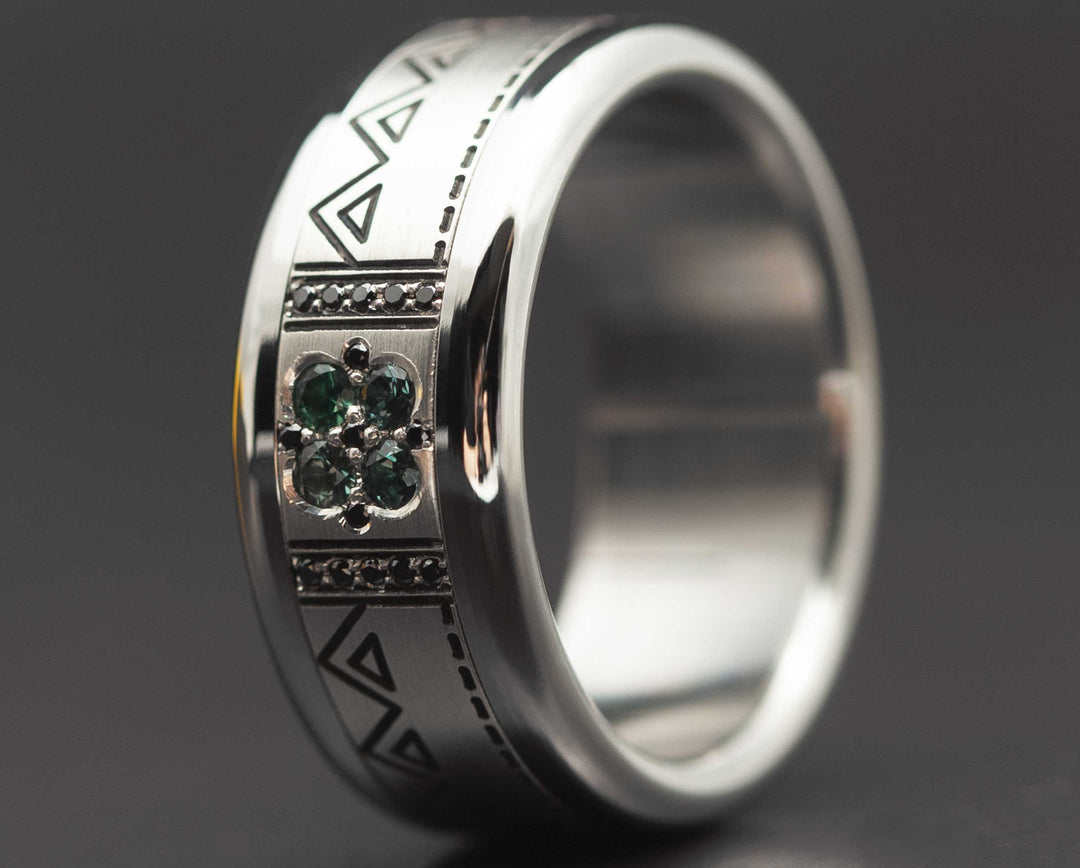 Addon 2/3 Argent Gravé - Bohomen