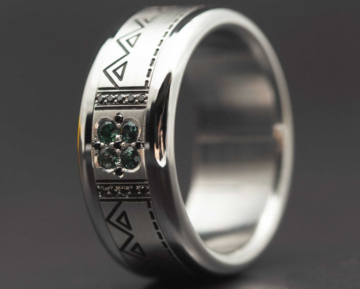 Addon 2/3 Argent Gravé - Bohomen