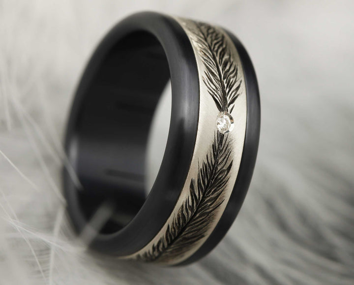 Deux tiers serti Piuma