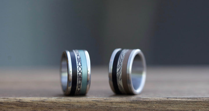 Medium Argent Gravé - Addon Medium Argent Ethnique Aztèque