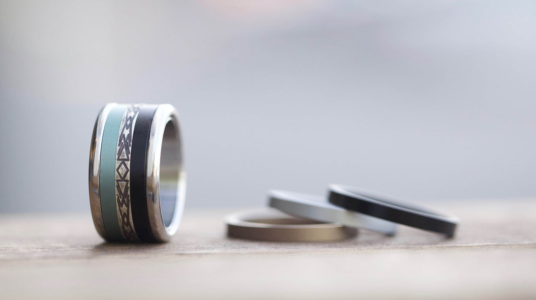 Medium Argent Gravé - Addon Medium Argent Ethnique Aztèque