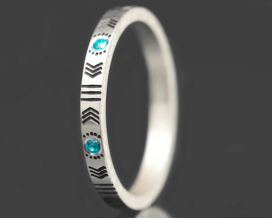 Medium Argent - Medium Boho Topaze