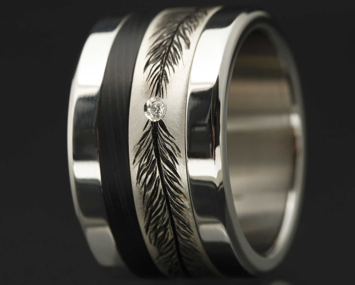 Deux tiers serti Piuma