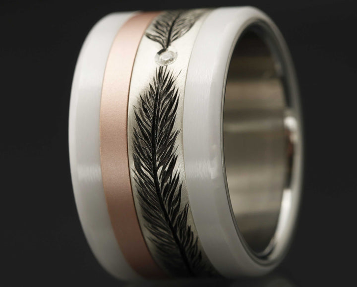 Deux tiers serti Piuma