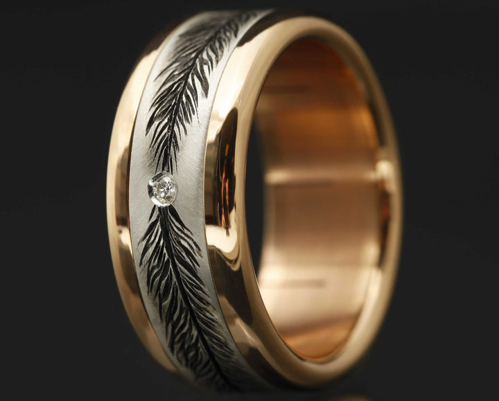 Deux tiers serti Piuma