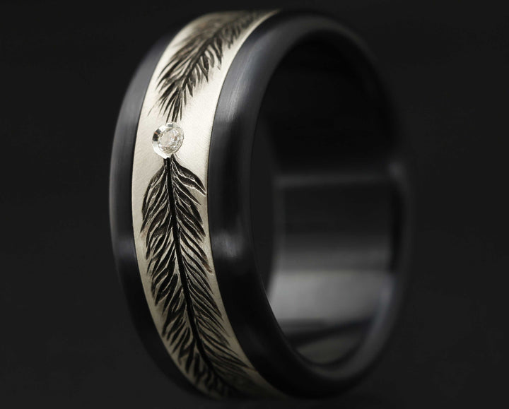 Deux tiers serti Piuma