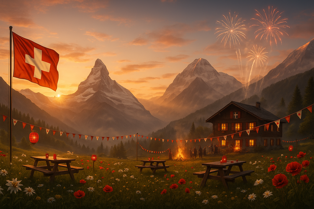 1er Août en Suisse + Euro 2025 : Portez vos valeurs suisses avec les bagues mood 🇨🇭⚽