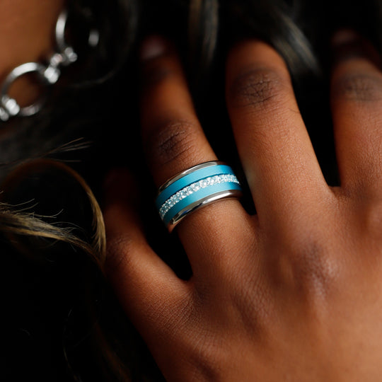 Sommerliche Farben, die du mit deinem auwechselbaren mood Ring tragen kannst