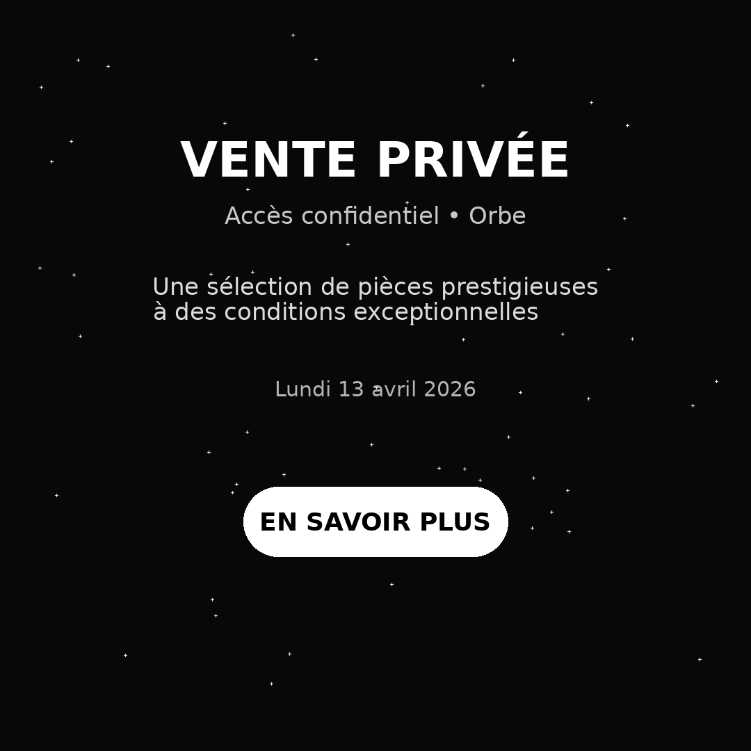 Vente privée Orbe - 13 avril 2026