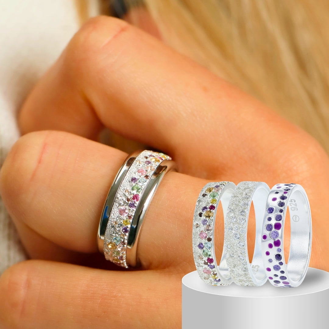 Willow - bijou en argent avec zircons