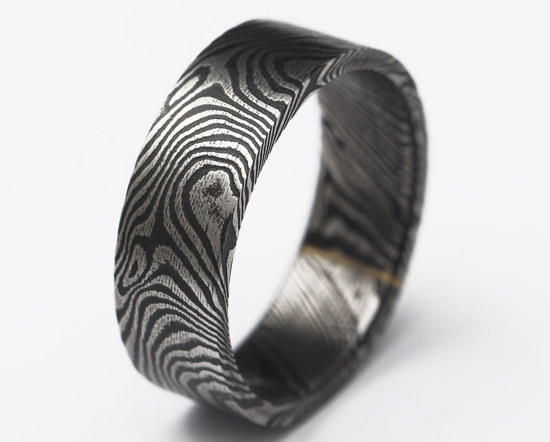 mokume-damasse-unique