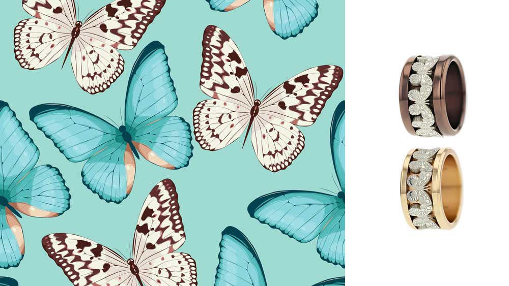 Mariposa - bijoux papillon