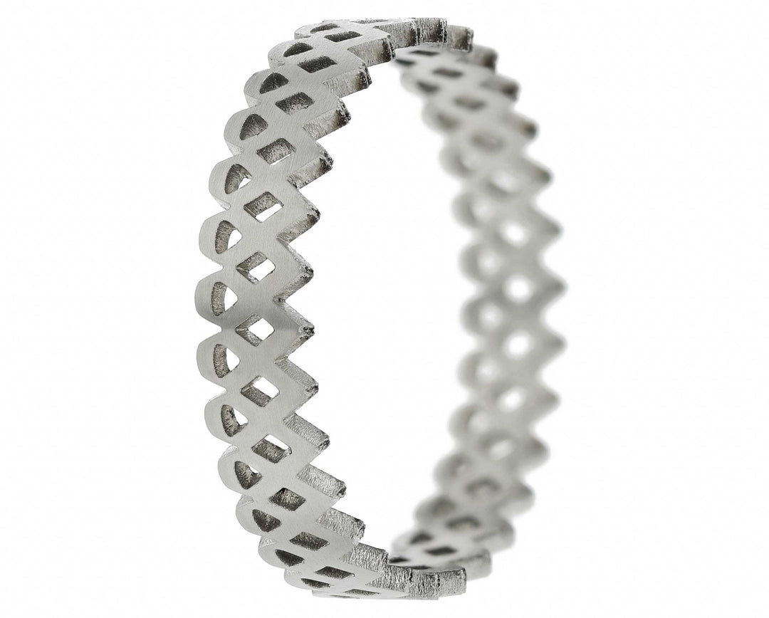 Deux tiers 3D Ruban Rose