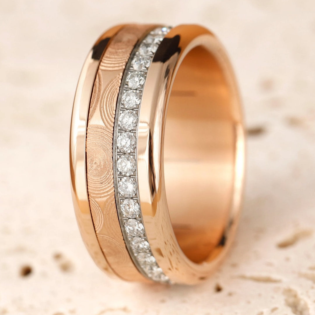 Medium BIG 5 pink gold