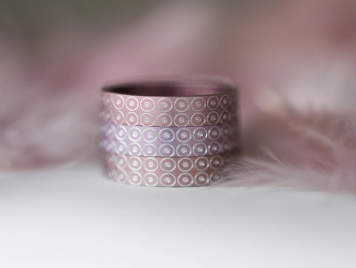 Innenring (2/3 Addon) aus Aluminium, Kate aus der Pink October 2024 Kollektion für auswechselbaren mood Ring