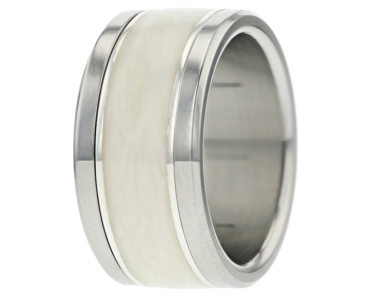 🦌 Anneau (addon ou deux tiers) en argent avec émail 24. NOËL BORÉAL pour bague mood interchangeable 🦌