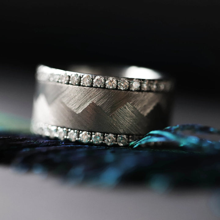 Dyaus Innenring (Addon oder 2/3 Addon) aus Titan für mood Ring