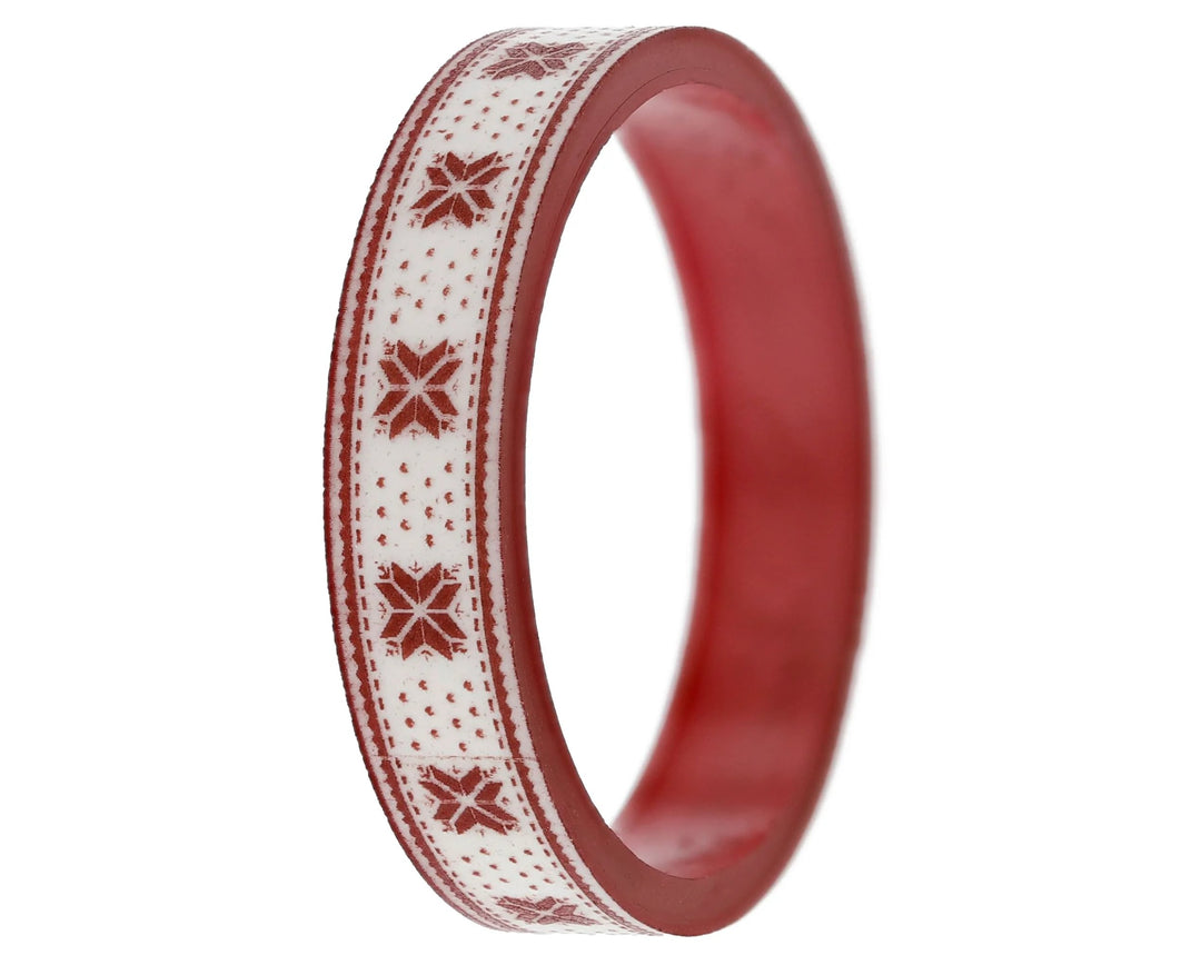 🗻Anneau (addon ou deux tiers) en polymère bordeaux 07. ÉLÉGANCE EN ALTITUDE pour bague mood interchangeable🗻