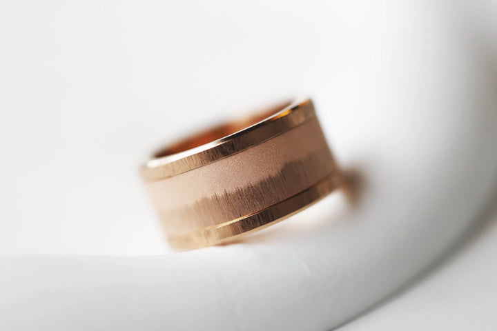 Addon Cristal de Givre, en acier rose gold