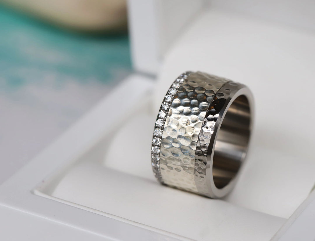 Anneau (addon) en argent Turtle pour bague mood interchangeable