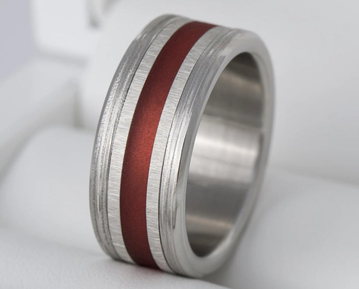 Base extra small "Halo" en acier inoxydable pour bague mood interchangeable