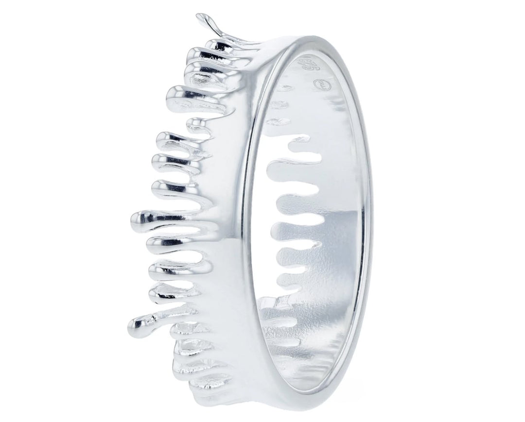 🩸Innenring (Addon) aus 925er Silber "Silverblood" polierte Ausführung für den auswechselbaren mood Ring