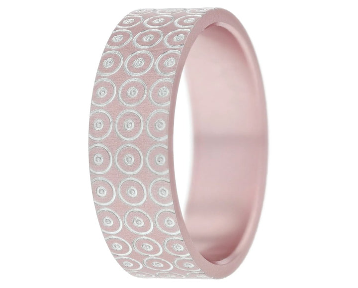 Kate Innenring (Addon) aus Aluminium aus der Pink October 2024 Kollektion für auswechselbaren mood Ring